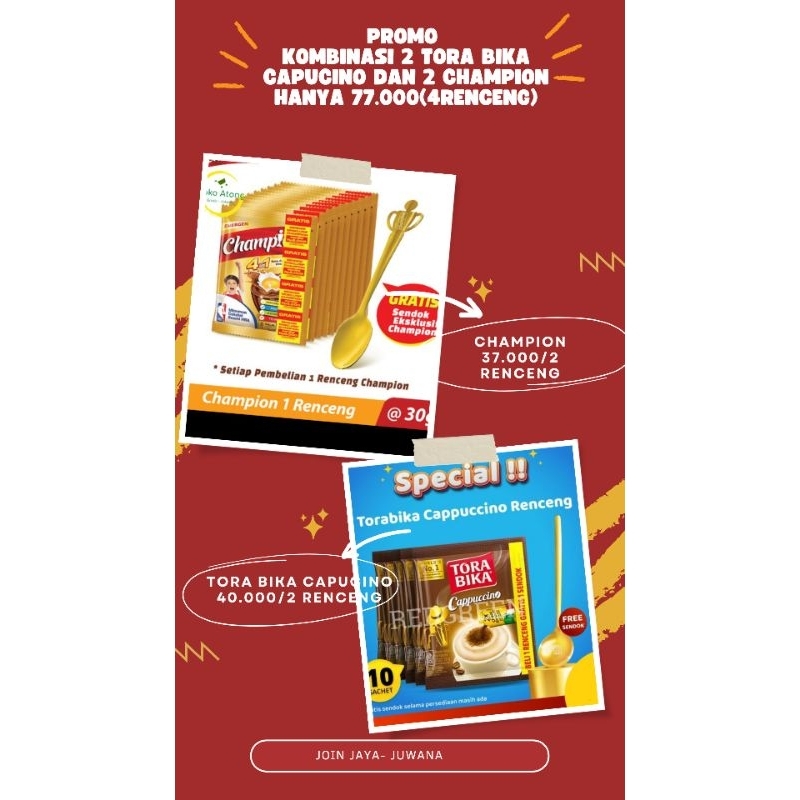 

Tora Bika Cappucino , Champion