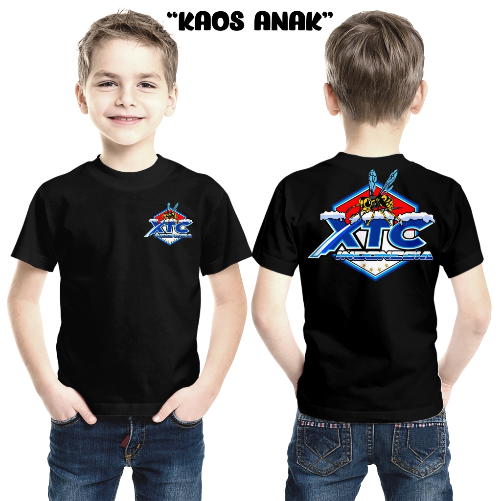 KAOS XTC INDONESIA - KAOS ANAK UNISEX ATASAN TERBARU ANAK XTC