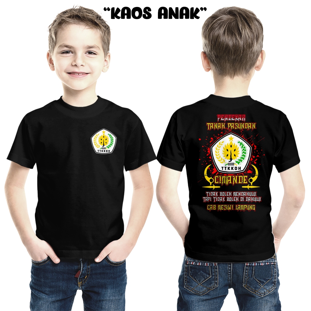 KAOS ANAK TTKKDH - ATASAN TERBARU ANAK TTKKDH UNISEX