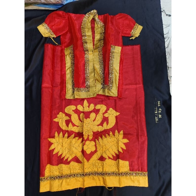 baju anak pengantin bugis makassar