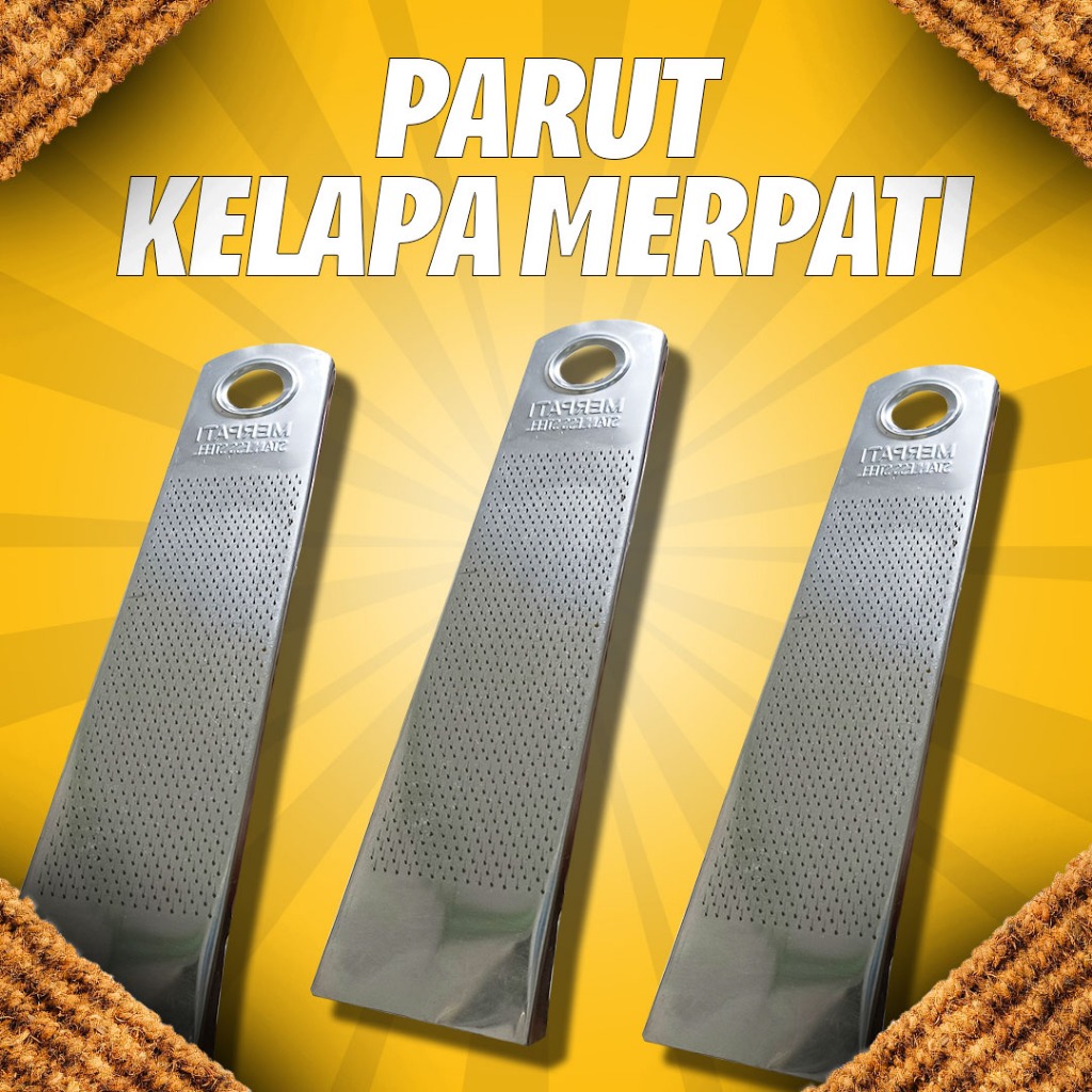 PARUT SINGKONG MERPATI, PARUT KELAPA, PARUT BUMBU DAPUR, PARUT STAINLESS STEEL,PARUT MERPATI