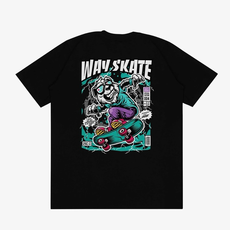 TSHIRT/KAOS KATA KATA WAY SKATE