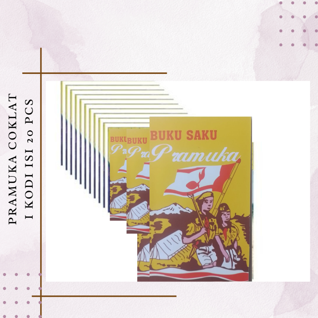 Buku Saku Pramuka Coklat , 1 Kodi Isi 20...