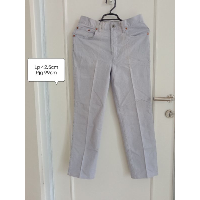 [size 32] Preloved celana panjang denim soft jeans replay basic cut