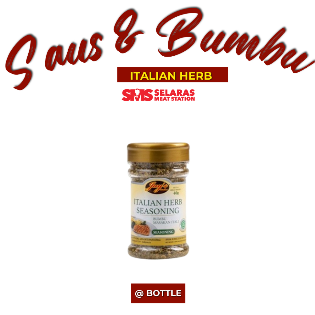 

Jay's Kitchen Italian Herbs 40 gram