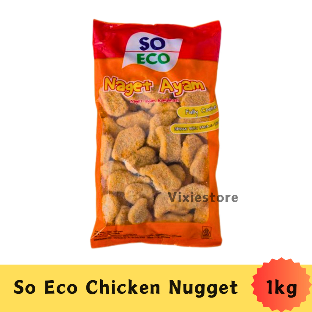 

So Eco Chicken Nugget 1kg - Naget Ayam