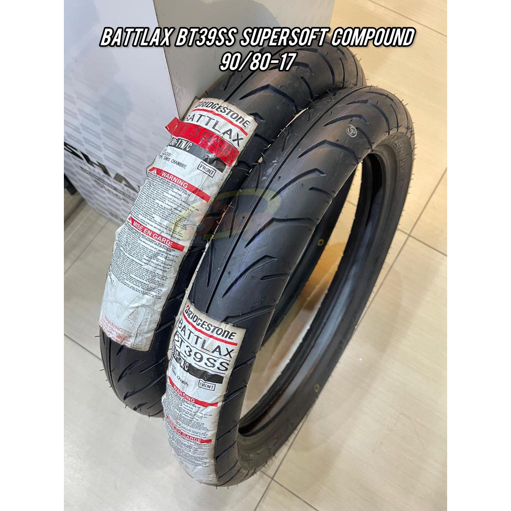 Ban Battlax BT 33 SS Supersoft Compound 90/80 Ring 17
