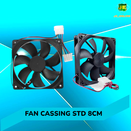 Fan casing Hitam 8Cm Kipas pc fan case 12cm/ fan case