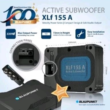 Subwoofer Aktif Blaupunkt XLF 155 A - Subwoofer Kolong Blaupunkt XLF 155A - Blaupunkt XLF 155 A - Ba