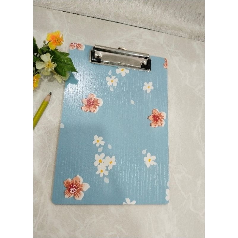 papan ujian motif/papan ujian lucu/papan ujian aesthetic/papan ujian kayu/ clipboard