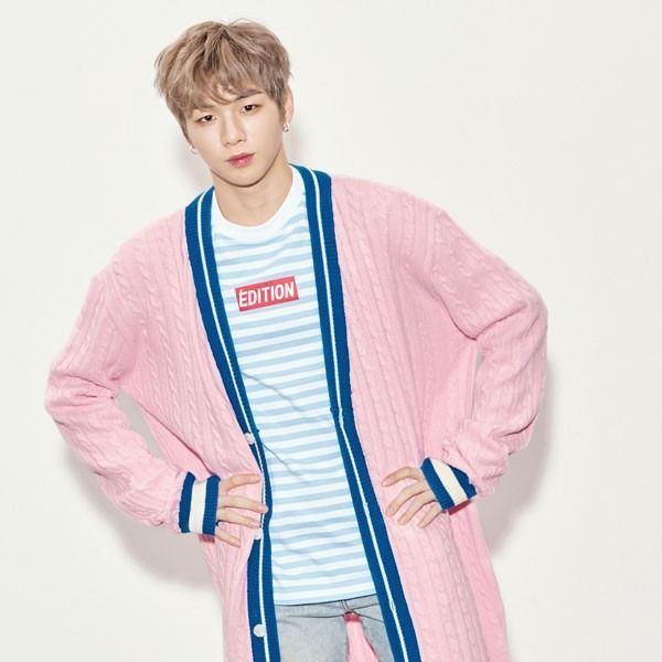 Los Angeles Project Korea / LAP Kang Daniel Striped Long Sleeve T-shirt Kaos Lengan Panjang