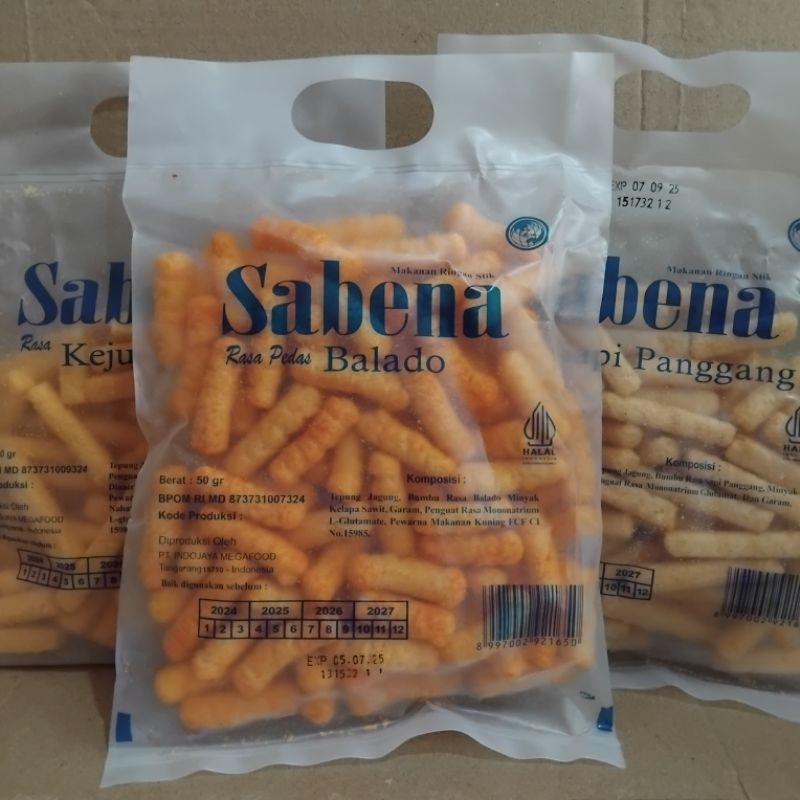 

Snack Sabena Stik 40 Gram