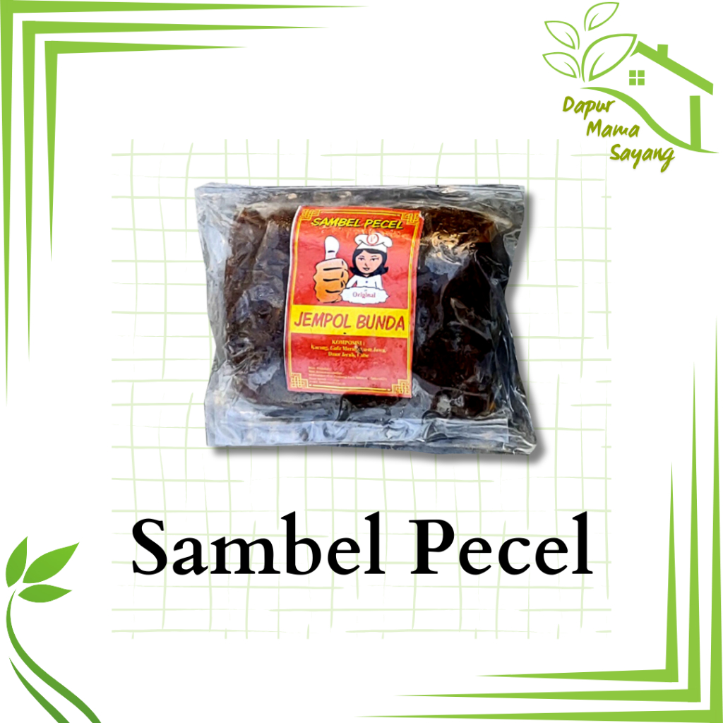 

Sambel Pecel / bumbu pecel / pecel instan / sambel instan / Sidoarjo Surabaya