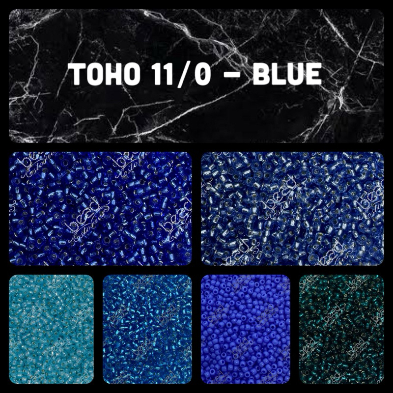 Toho Round Beads 11/0 (Blue)