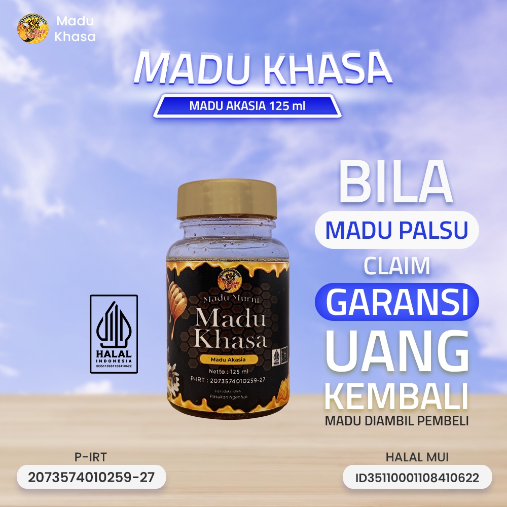 

Madu Murni Premium - Madu Akasia | MADU KHASA 125 ML