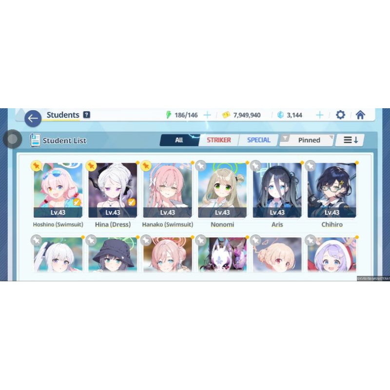 BA Blue Archive Hoshino Hanako Swimsuit Akun