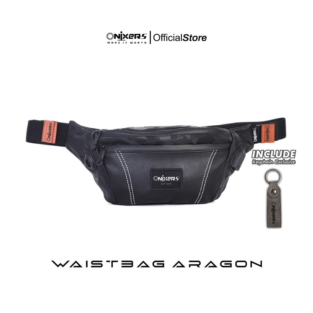 Onixers ARAGON Waistbag Tas Selempang Waterproof