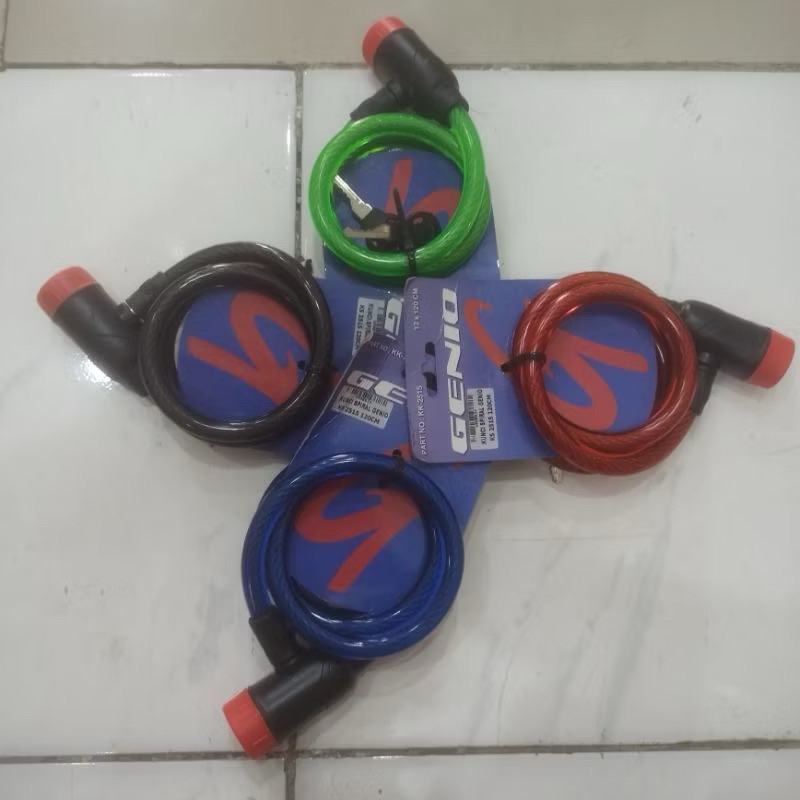 GEMBOK SEPEDA GENIO / KUNCI SEPEDA GENIO ACC SPAREPART