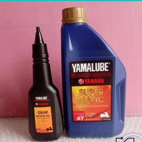 Paket Oli Yamalube Super Matic & Oli Yamalube Gear 150 ml