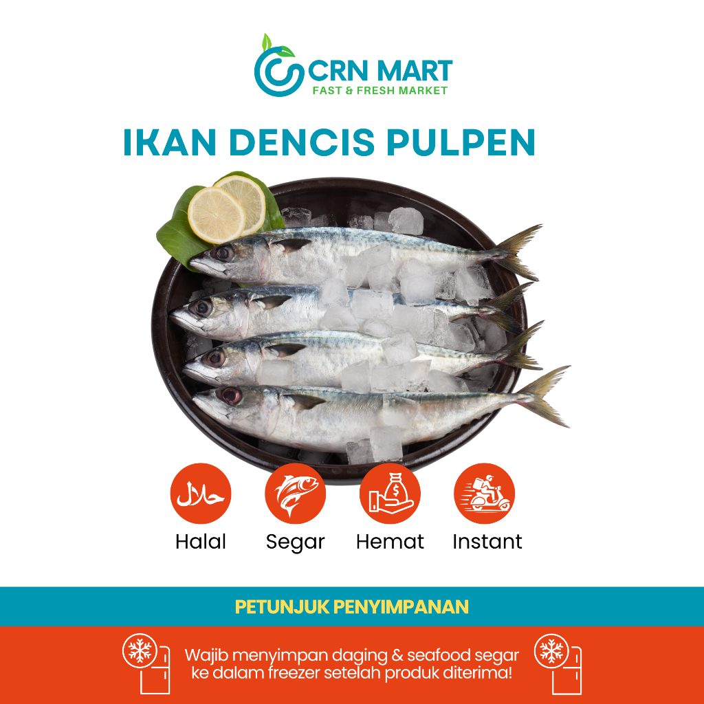 

CRN MART - Ikan Dencis Pulpen Segar/Seafood Segar/Ikan Dencis Pulpen Fresh