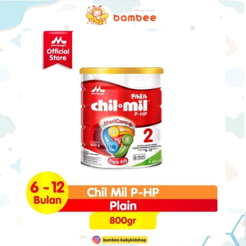 

Morinaga chil mil php formula bayi usia 6-12bulan 800g