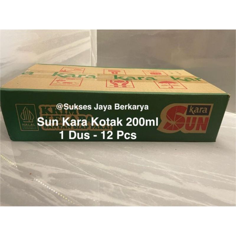 

SUN KARA Santan Instant Kerucut 65ml /200ml 1 Dus