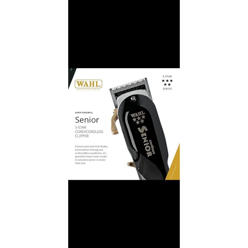 Cliper Wahl Senior Cordless Alat cukur Original