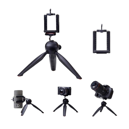 Tripod Mini Serbaguna Tripod Stand Hp Portrait dan Landscape Tripod Camera Penjepit HP Phone