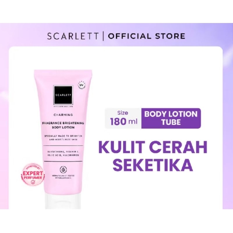 Scarlett  Body Lotion Tube