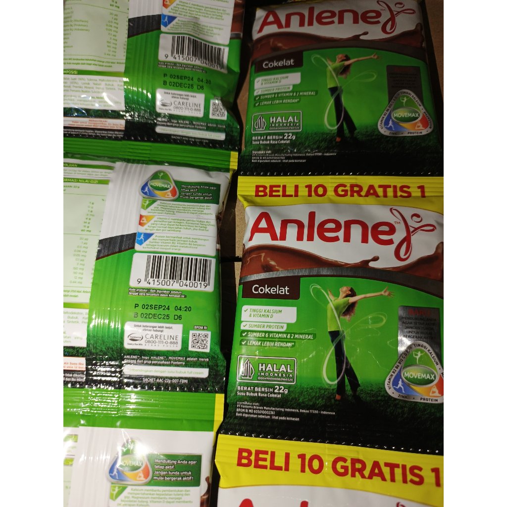 

Anlene activit rasa cokelat sachet 25gr x 11pcs 2 Des 2025
