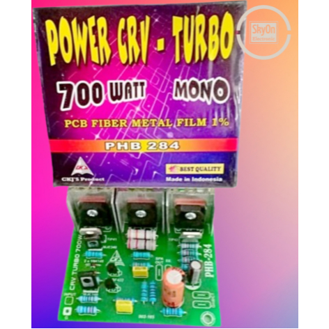 KIT POWER CRV TURBO 700WATT MONO CKJ PHB 284 ORIGINAL