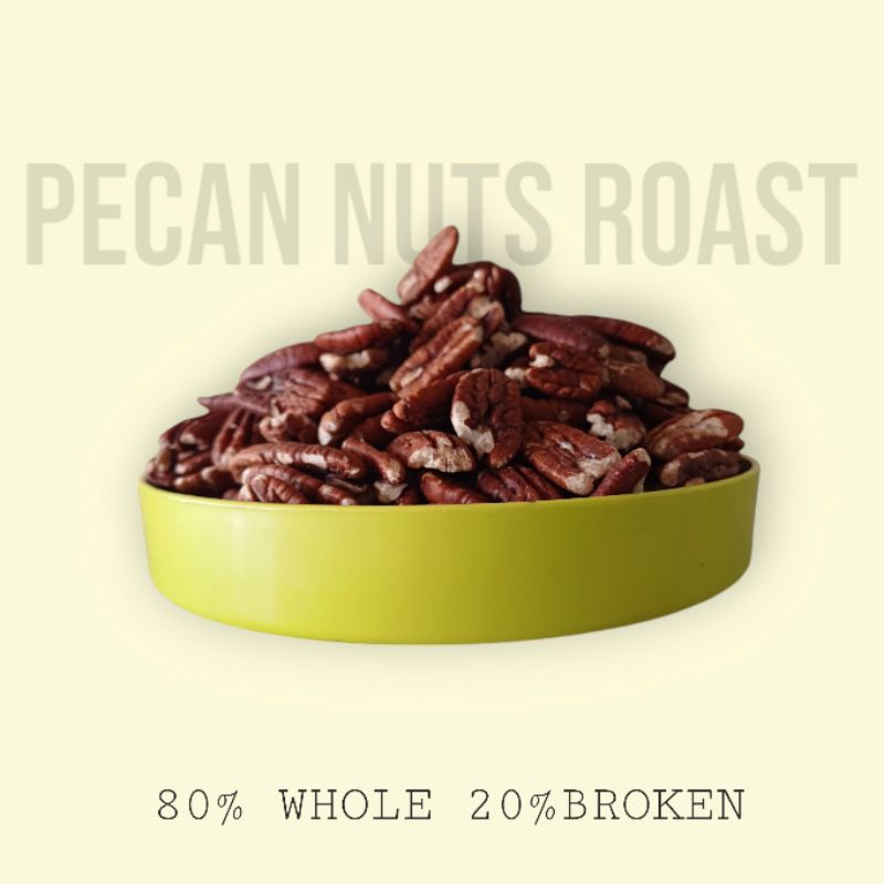 

kacang pecan panggang 100gr roasted pecan nut 100gr premium quality