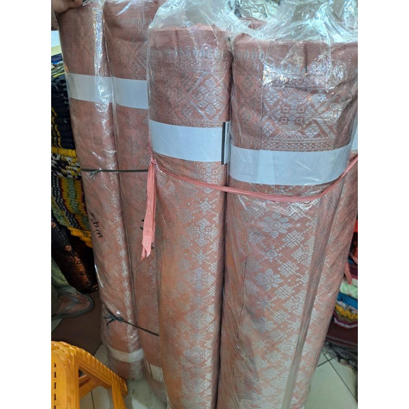 Bahan meteran songket / kain meteran/BAHAN TENUN SONGKET SEMI PALEMBANG/Bahan kain meteran