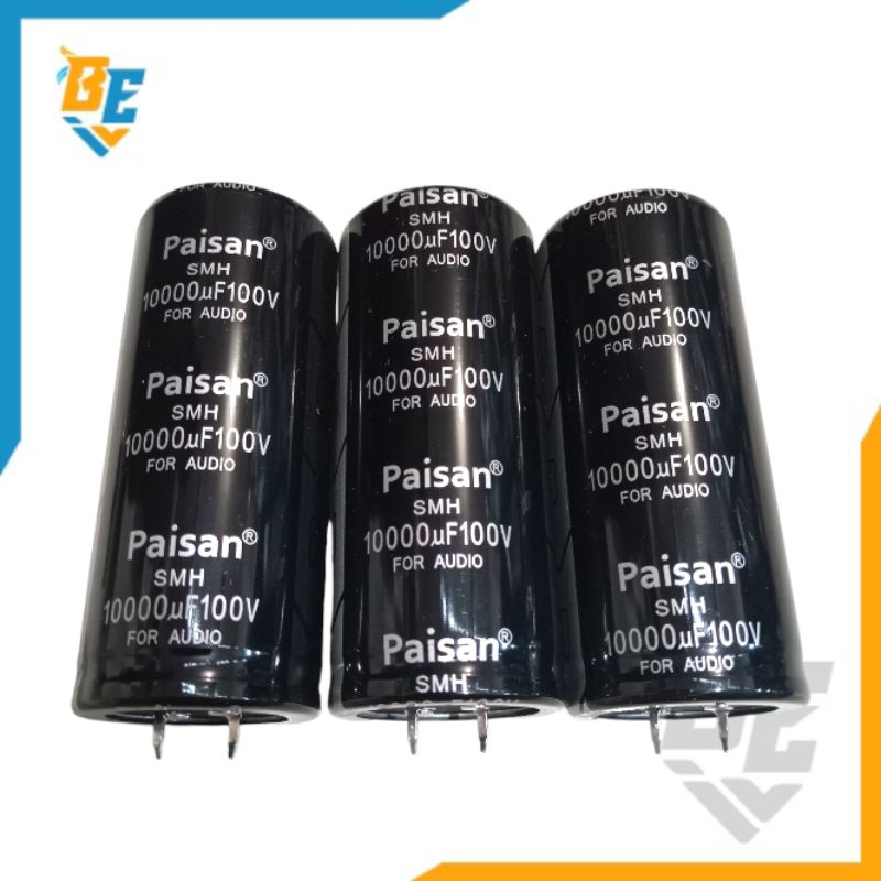 Elco 100 Volt 10000 Micro Paisan 10V 10000 uf Audio