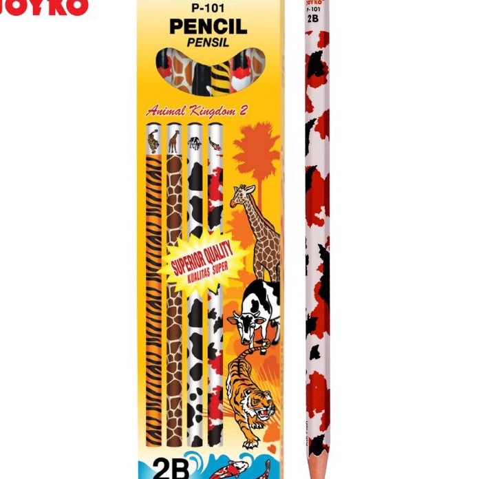 

CASHBACK Pensil 2B P11 Animal Kingdom 2 1pak12pcs