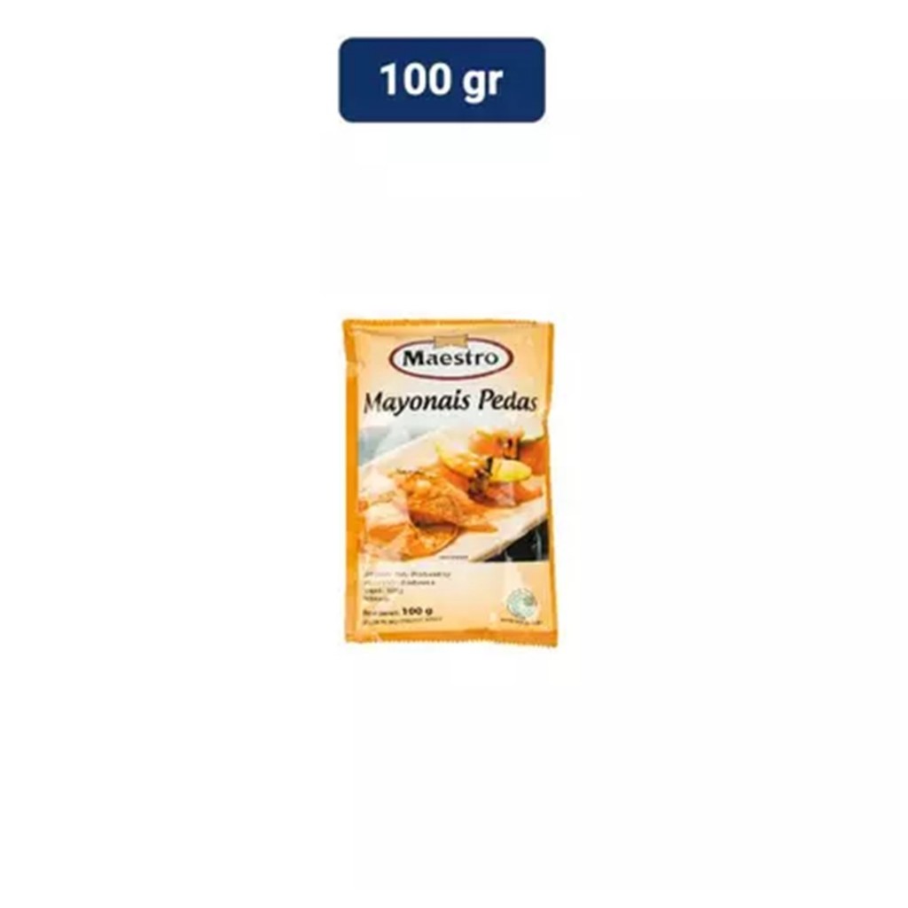 

Maestro Mayonnaise Pedas Sachet 100 gr