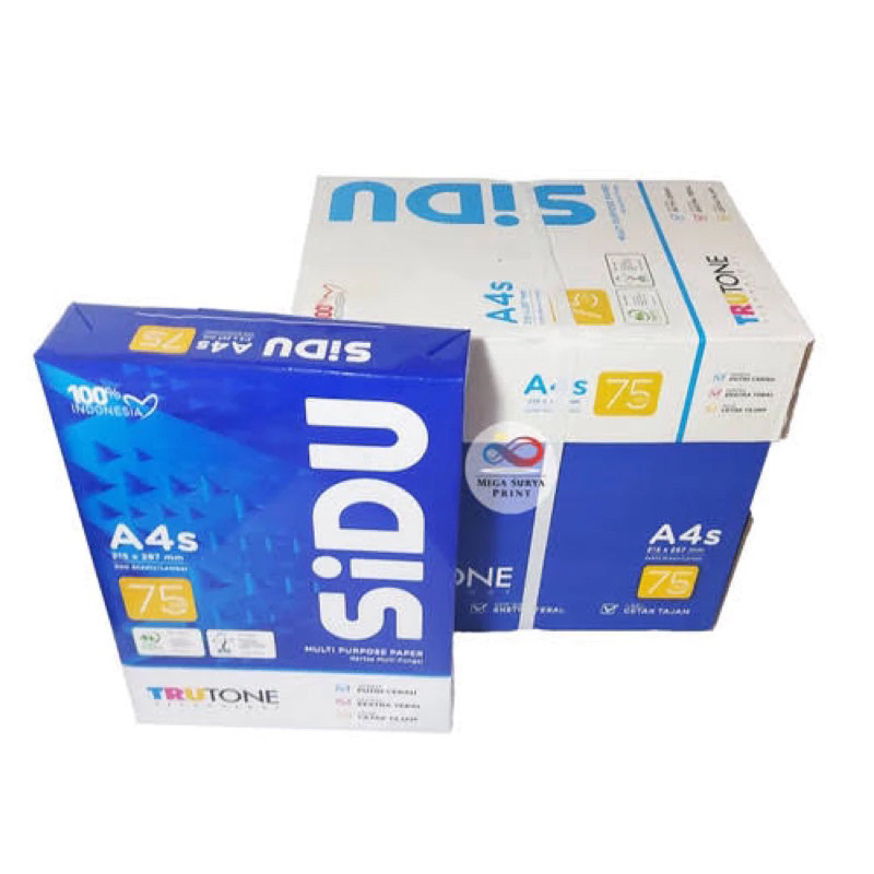 Sidu A4S harga 1 rim