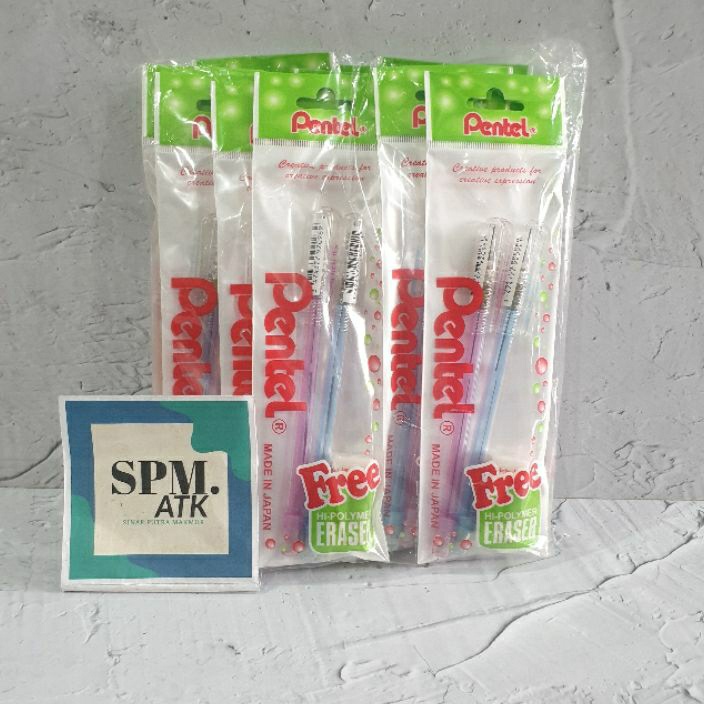 

PENAWARAN KHUSUS 1 Set Set 2 Pensil Mekanik 1 Penghapus Pentel A152