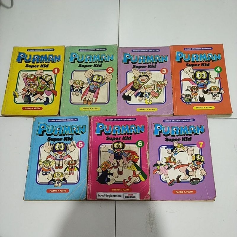 Komik Purman 1-7 tamat, All Purman, Paket Hemat, TS