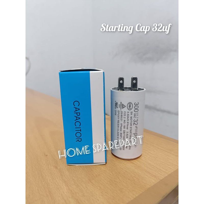 STARTING KAPASITOR CAPASITOR 32UF ORI OHK JAPAN QUALITY