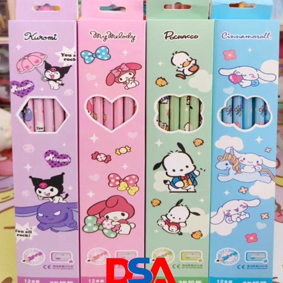 

PENAWARAN KHUSUS PENSIL 2B BERGAMBAR SANRIOPENSIL SANRIO CUTEPENSIL KAYUPENSIL SANRIO PER BOX ISI 12PCS