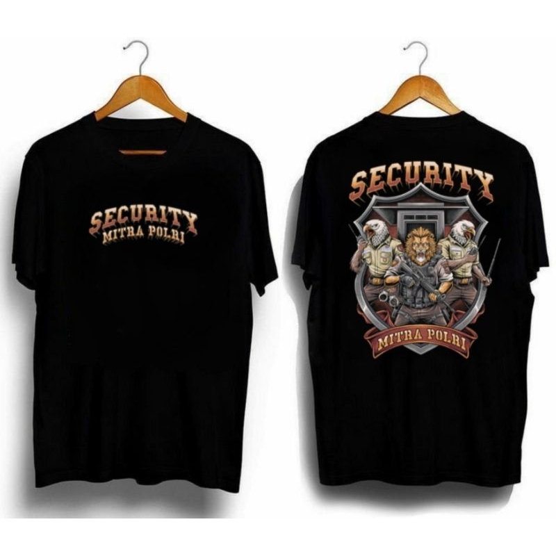 KAOS SECURITY MITRA POLRI || DTF PRINTING