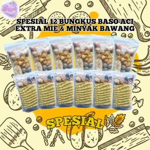 

PAKET HEMAT 12 BUNGKUS BASO ACI INSTAN SUPER MURAH