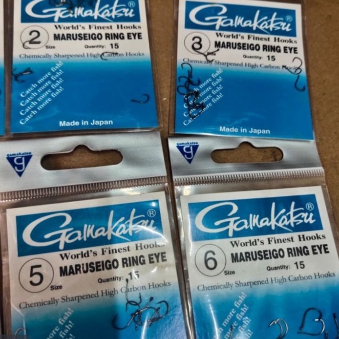 FG2 pancing kail gamakatsu type kecil marusode ring mata kail