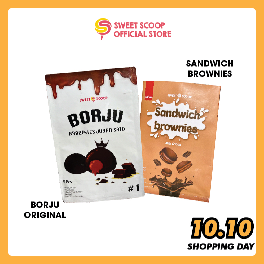 

BUNDLING Borju + Sandwich Brownies