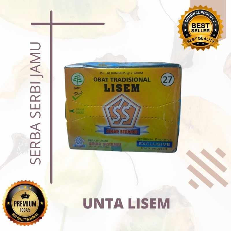 

Jamu Unta Serbuk Lisem Original segel plastik