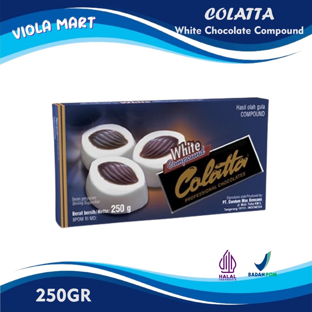 

Cokelat Batang COLATTA White 250gr - Cokelat Blok Putih