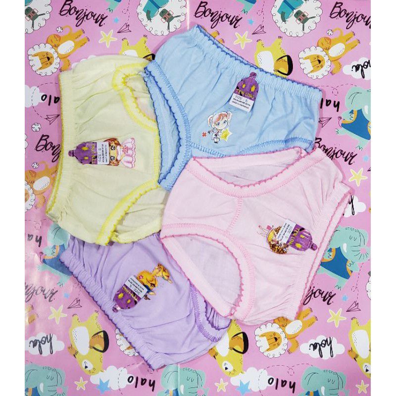 6 pcs Celana Dalam Cancut CD Anak Perempuan