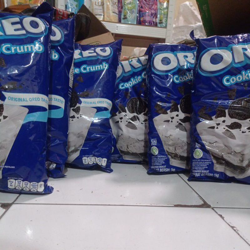 

[GROSIR] OREO CRUMB 1kg x 6pcs