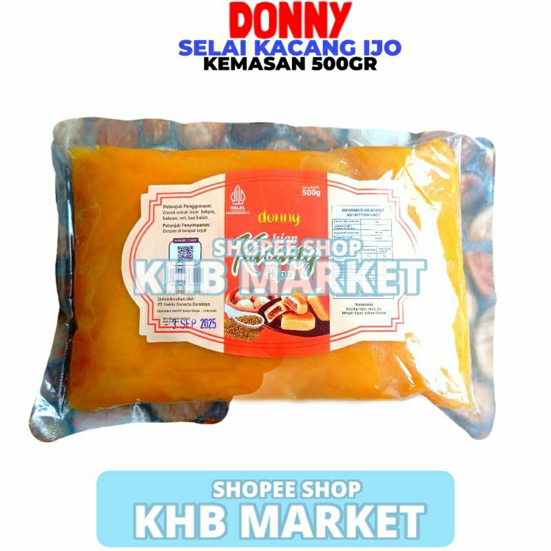 

Selai Kacang Hijau Donny 500gr
